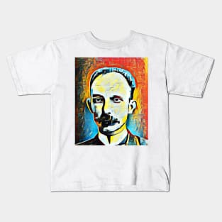 José Martí Abstract Portrait | Jose Marti Artwork 2 Kids T-Shirt